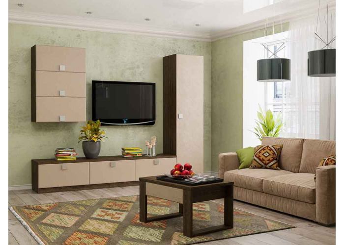 Шкаф-пенал Compass Анастасия Дуб Роше АН-2К