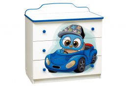 Комод с фотопечатью Матрица Совята №3