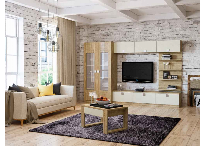 Шкаф навесной Compass Анастасия Дуб Роше АН-5К