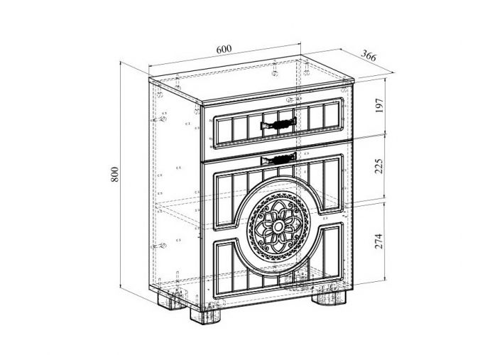 Обувница Compass Монблан МБ-31К