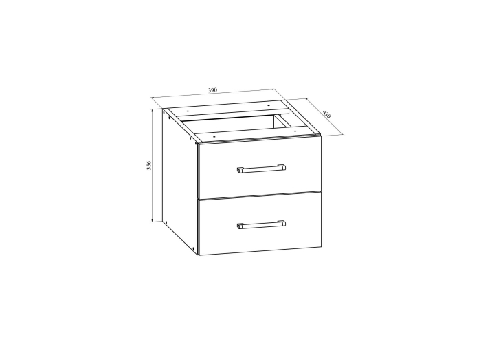 Тумба Compass Офис ОФ-21