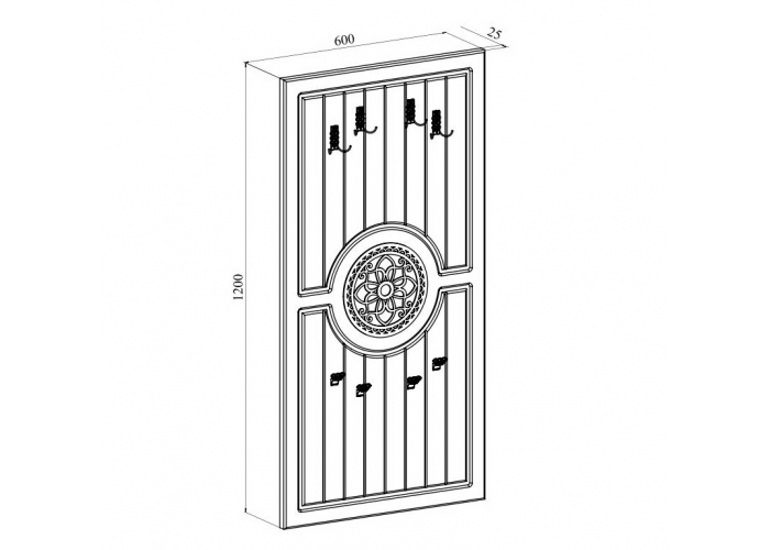 Вешалка Compass Монблан МБ-50К