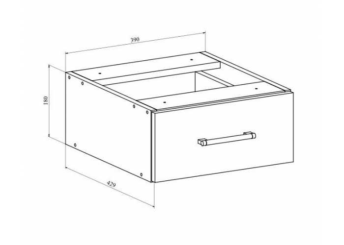 Тумба подвесная Compass ОФ-26