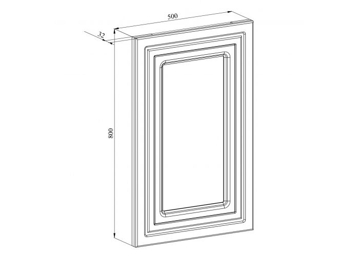 Зеркало Compass Монблан МБ-15