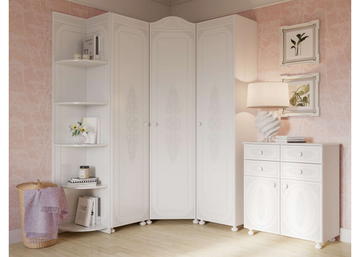 Стеллаж угловой Compass Ассоль АС-54