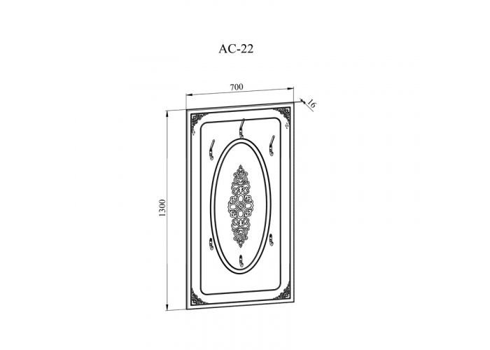 Вешалка Compass Ассоль Плюс АС-22
