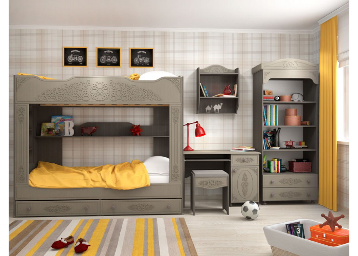 Шкаф-пенал открытый Compass Ассоль Плюс АС-3