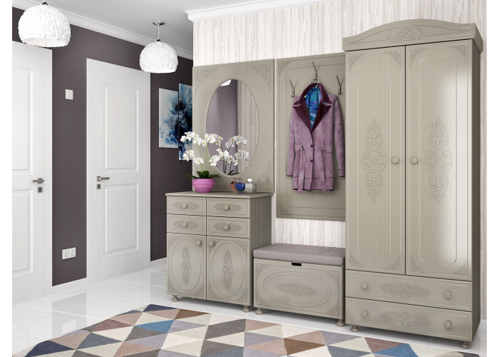 Шкаф для одежды Compass Ассоль Плюс АС-2