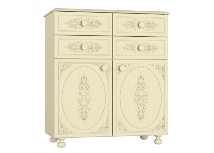 Тумба комбинированная Compass Ассоль Плюс АС-18