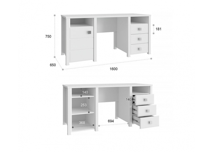 Письменный стол Compass Изабель ИЗ-41К