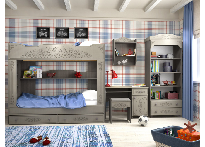 Кровать двухъярусная Compass Ассоль Плюс АС-25