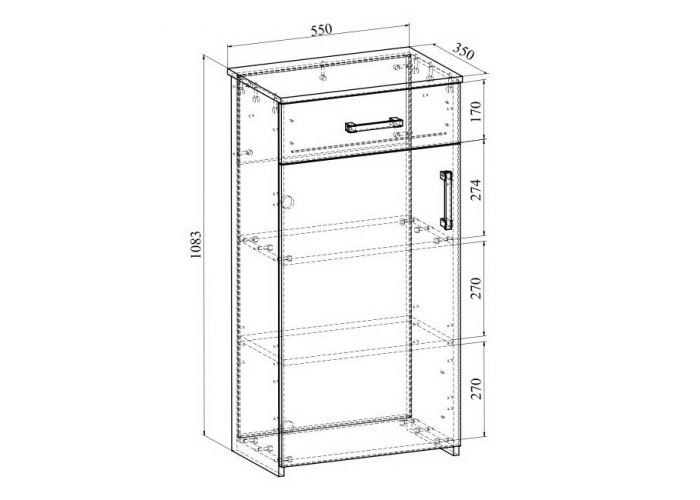 Тумба Compass Агата АТ-2