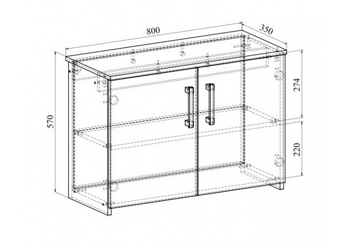 Тумба Compass Агата АТ-3
