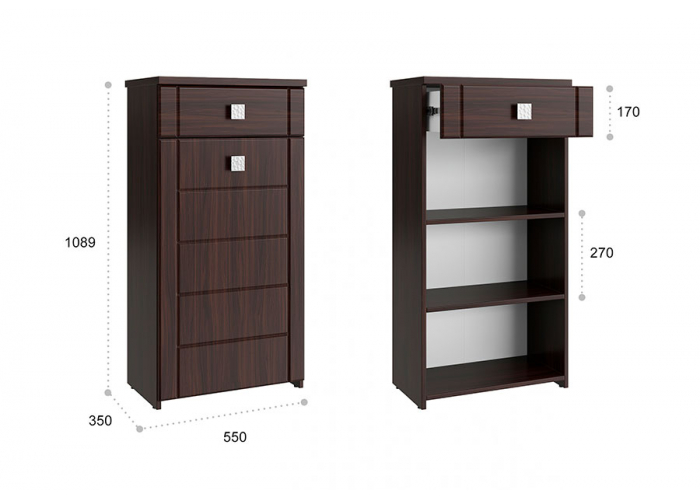 Тумба Compass Изабель ИЗ-56К