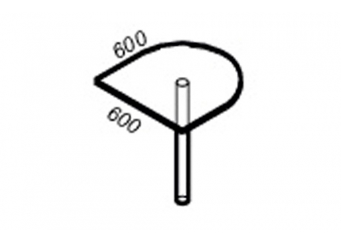 Офисный стол ЛОББИ Стандарт СМ-403