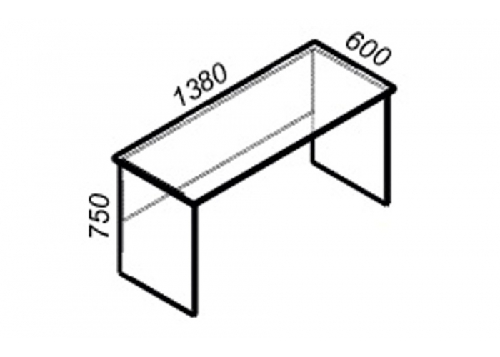 Офисный стол ЛОББИ Стандарт СМ-102