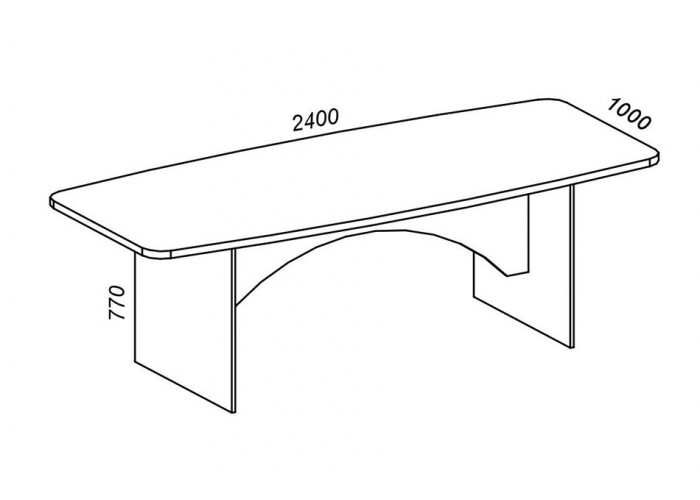 Конференц стол ЛОББИ Верона КД-104