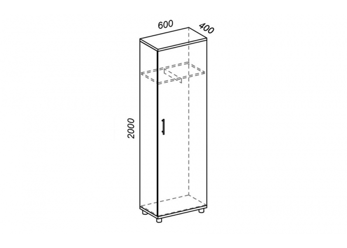 Шкаф для одежды ЛОББИ Верона КД-302