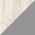 дуб белый крафт / серый шифер