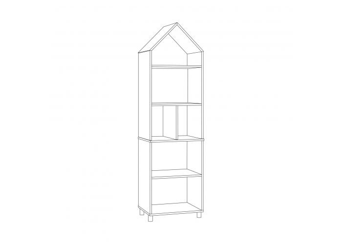 Шкаф комбинированный Моби Эйп 13.14