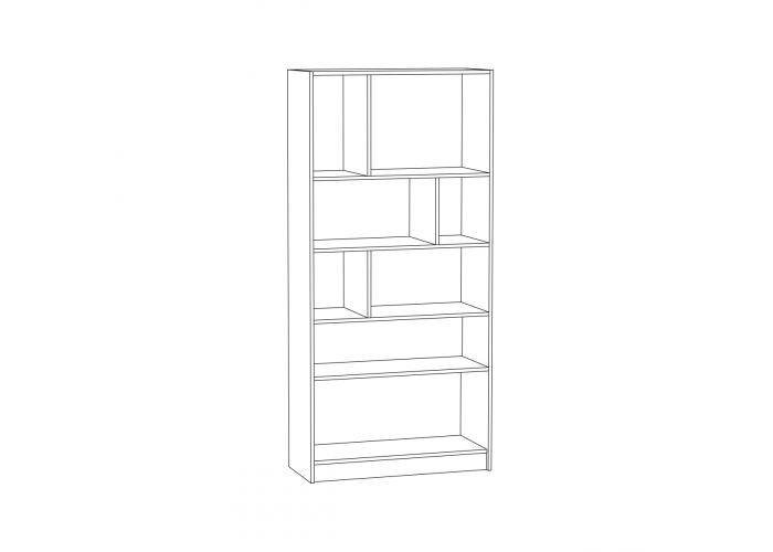 Стеллаж Моби Альфа 09.136