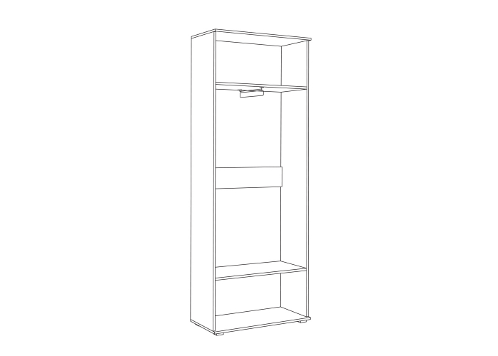 Шкаф для одежды Моби Куба 13.136