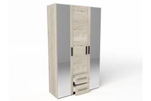 Шкаф 3-х дверный СБК Мале