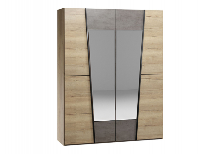 Шкаф 4-х дверный СБК Стреза