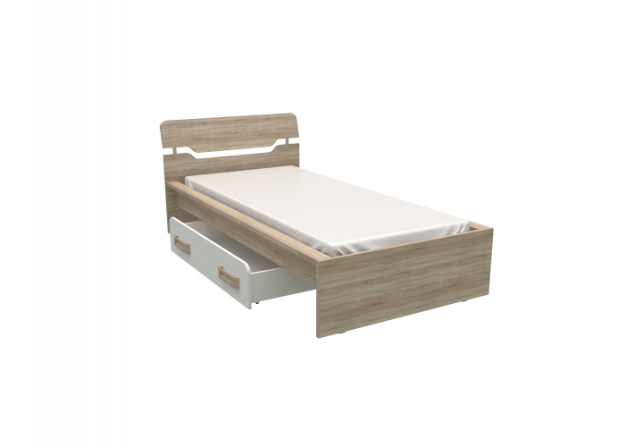 Кровать с ящиком СБК Чемпион