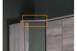 Обклада для углового шкафа СБК Мале