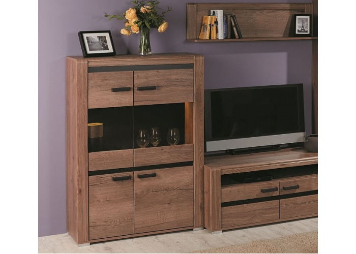 Шкаф низкий СБК Бруна