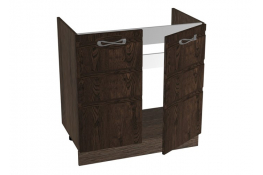 Стол под мойку 2-х дверный СБК Астана СМ-80