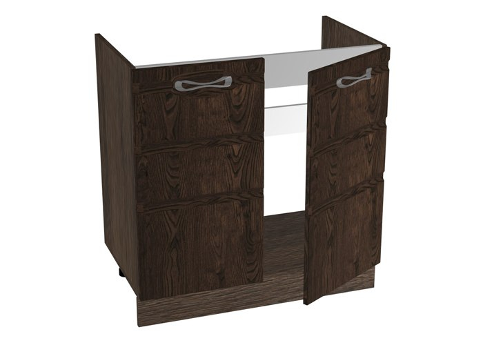 Стол под мойку 2-х дверный СБК Астана СМ-80