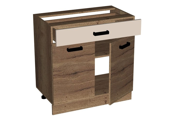 Стол с ящиком и дверью СБК Адель СЯД-80