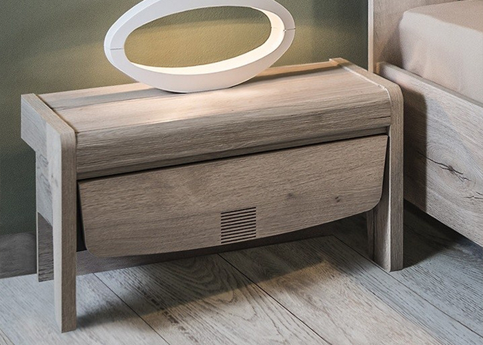 Тумба прикроватная СБК Мале