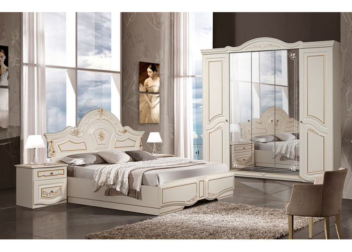 Спальня Слониммебель Опера Белый