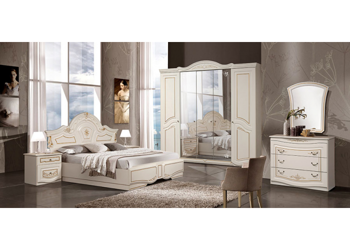 Спальня Слониммебель Опера Белый