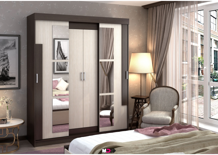 Шкаф-купе Стендмебель Фея