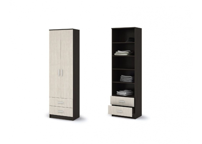 Шкаф с полками и ящиками Стендмебель Машенька ШК 202