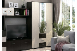 Шкаф 3-х дверный Стендмебель Яна ШК 752