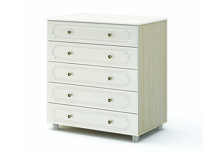 Комод 5 ящиков Стендмебель Виктория КМ 912