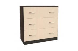 Комод 3 ящика Стендмебель Бася КМ 551М