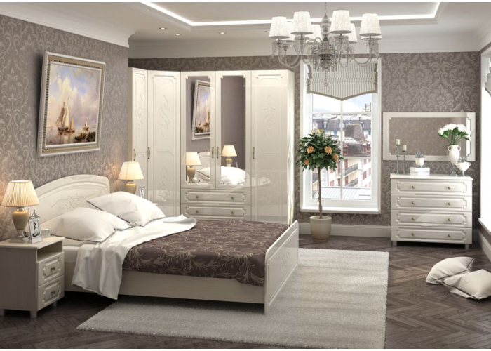 Комод 4 ящика Стендмебель Виктория КМ 911