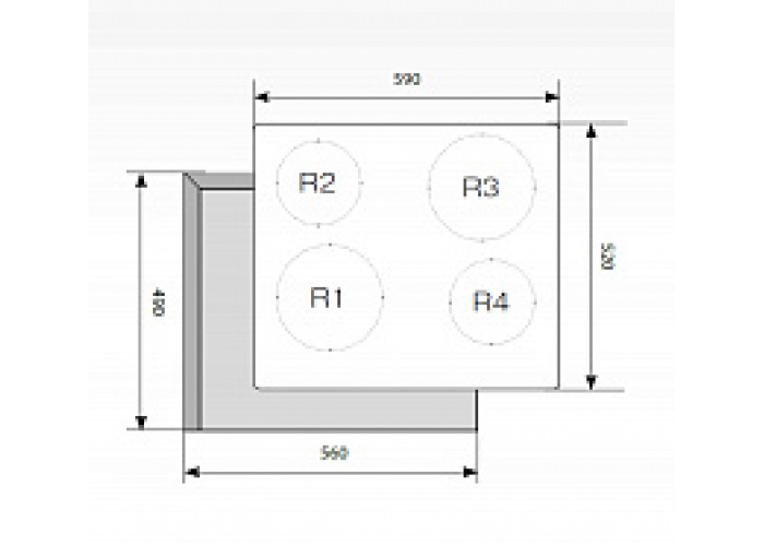 Электрическая варочная панель LEX EVH 640 BL