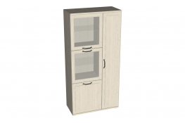 Шкаф-витрина Евромебель Рандеву GV90