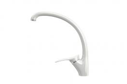 Смеситель для кухни Horke M-001 белый металлик