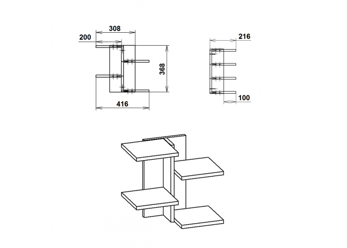 Полка Победа П-15