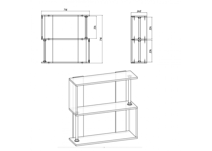 Полка Победа П-12