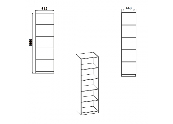 Стеллаж Победа КШ-1