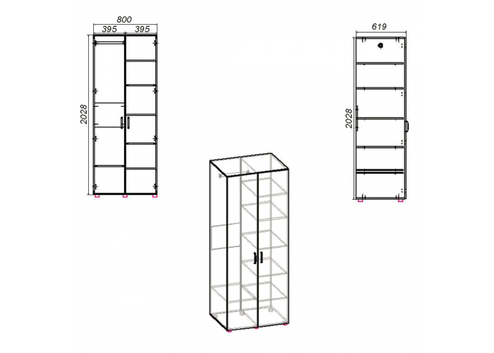 Шкаф Победа 18